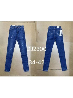 Spodnie Jeansy damskie , size 34-42, paczka 10szt ,