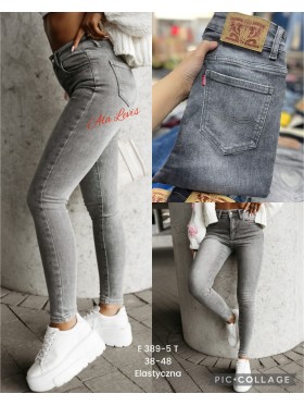 Spodnie  Jeansy  damskie , size 38-48. paczka 10szt ,