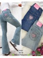 Spodnie  Jeansy  damskie , size 34-42 . paczka 10szt ,