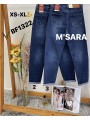 Spodnie Jeansy damskie M'sara , size xs-xl, paczka 12szt ,