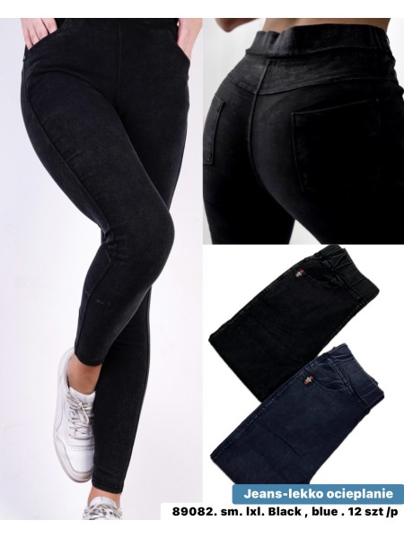 Spodnie jeans damskie , size S-XL, paczka 12szt ,Mix kolor