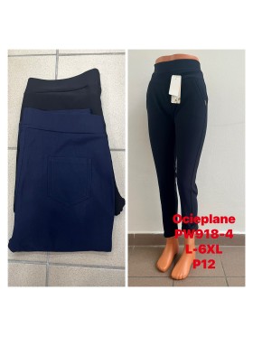 Spodnie damskie, size L-6XL, paczka 12szt ,Mix kolor