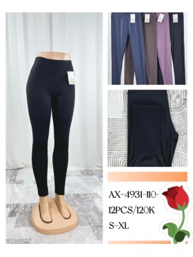 Legginsy damskie, size S-XL, paczka 12szt ,Mix kolor