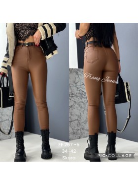 Spodnie skórzane damskie  , size 34-42, paczka 10szt ,