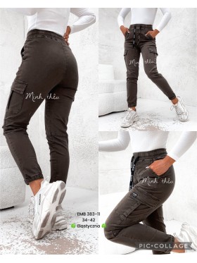 Spodnie Jeansy damskie  , size 34-42, paczka 10szt ,