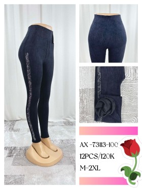 Legginsy damskie, size M-2XL, paczka 12szt ,1 kolor