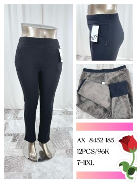 Legginsy damskie, size 7-11XL, paczka 12szt ,1 kolor