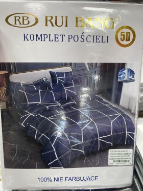 Komplet pościeli 100% satyna - bawełna 3Częściowy Rozmiar : 160/200