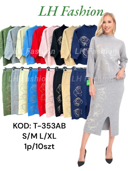 Komplety damskie , size S-XL, paczka 10szt ,mix kolor