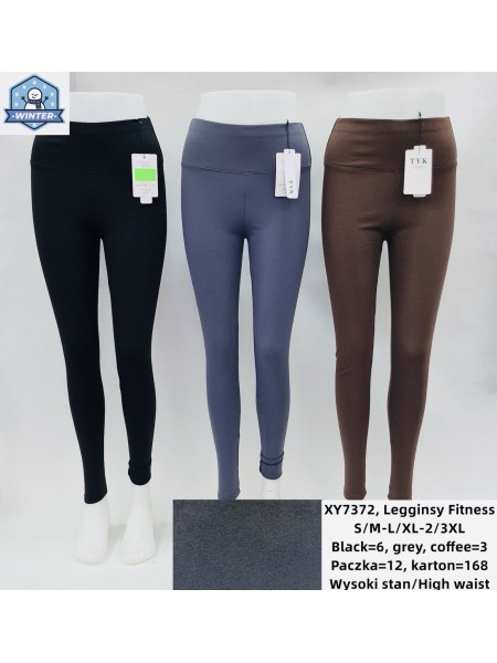 Legginsy damskie , Size S-3XL, paczka 12szt,Mix kolor