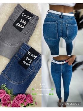 Spodnie Jeansy damskie , Size 34-42, paczka 10szt