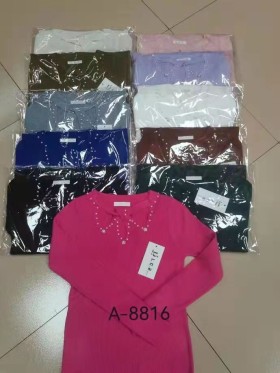 Swetry damskie , Size uni, paczka 12szt,mix kolor