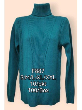 Swetry damskie , Size S-XXL, paczka 14szt,mix kolor