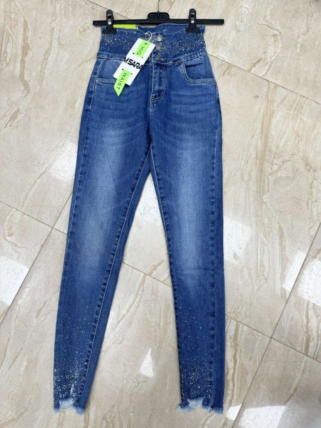 Spodnie  Jeansy  damskie M'sara , Size XS-XL, paczka 10szt,