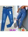 Spodnie  Jeansy  damskie  , Size 34-42, paczka 10szt,