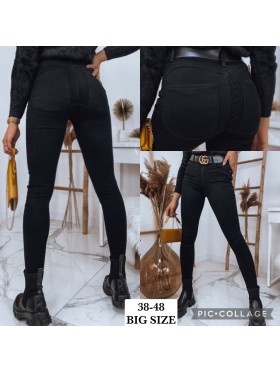 Spodnie  Jeansy  damskie  , BigSize 38-48, paczka 10szt,