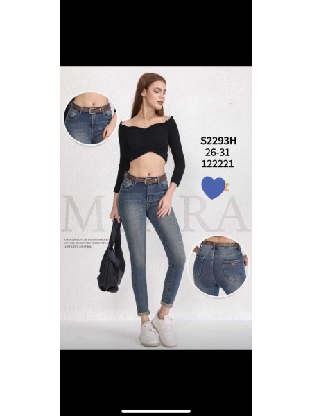 copy of Spodnie  Jeansy  damskie M'sara , Size 26-31, paczka 10szt,