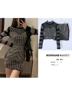 Komplety damskie Włoskie , Size S-L, paczka 6szt,1 kolor