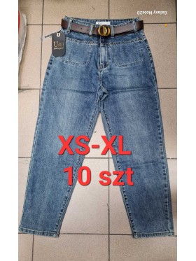 Spodnie Jeansy  damskie  , Size xs-xl, paczka 10szt