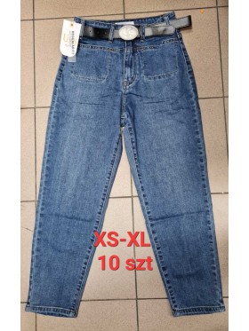 Spodnie Jeansy  damskie  , Size xs-xl, paczka 10szt