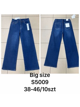 Spodnie Jeansy  damskie  , Size 38-46, paczka 10szt