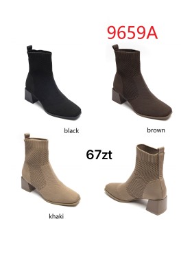 Buty Botki na obcasie Damskie (36-41, 12par)