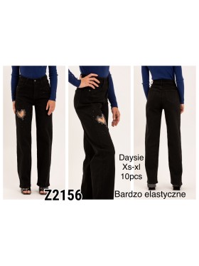 Spodnie Jeansy  damskie  , Size XS-XL, paczka 10szt,