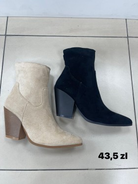 Buty Botki na obcasie Damskie (36-41, 12par)