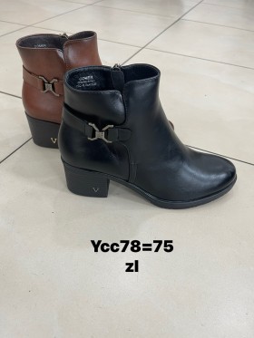 Buty Botki na obcasie Damskie (36-41, 12par)