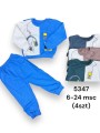 Komplet Dzieciece 6-24M paczka 4szt 1 kolor