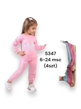 Komplet Dzieciece 6-24M paczka 4szt 1 kolor