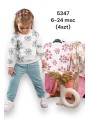 Komplet Dzieciece 6-24M paczka 4szt 1 kolor