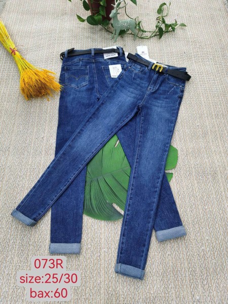 Spodnie Jeansy damskie  , Size 25-30, paczka 12szt,