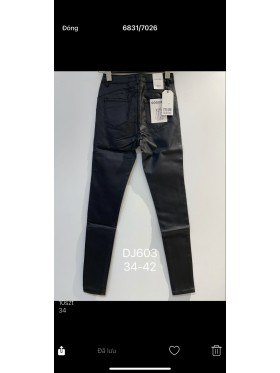 Spodnie skórzane damskie  , Size 34-42, paczka 10szt,