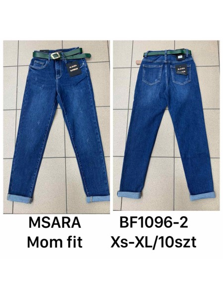 Spodnie  Jeansy damskie M'sara , Size xs-xl, paczka 10szt,