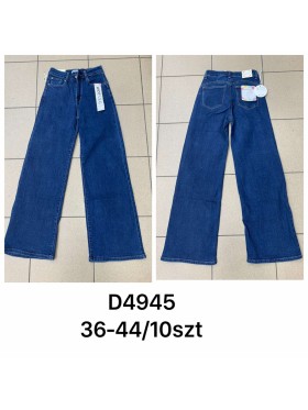 Spodnie  Jeansy damskie  , Size 36-44, paczka 10szt,