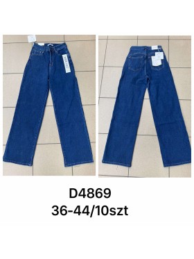 Spodnie  Jeansy damskie  , Size 36-44, paczka 10szt,