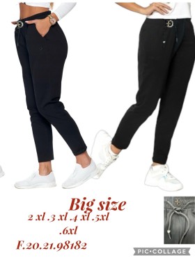 Legginsy damskie , Size 2XL-6xl, paczka 12szt,mix kolor