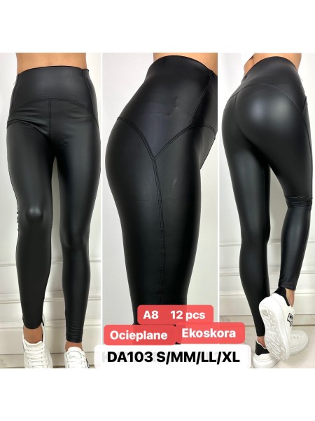 Spodnie skórzane damskie , Size S-XL, paczka 12szt,mix kolor