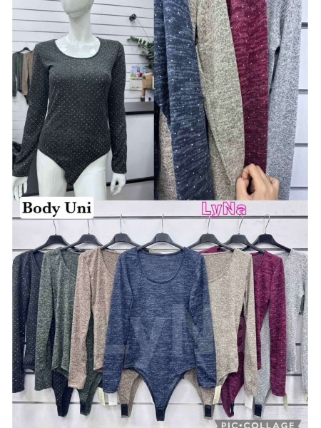 Body damskie Włoskie ,Size uni,paczka 6szt,mix kolor