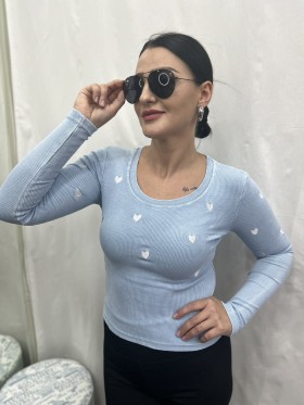 Bluzki damskie Tureckie, size s-xl ,paczka 4szt 1, kolor