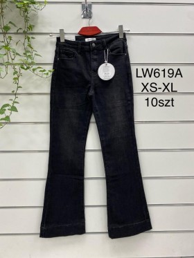 Spodnie Jeansy damskie , Size xs-xl, paczka 10szt,