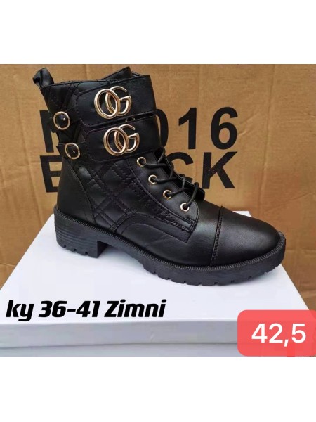 Buty Botki na koturnie Damskie (36-41, 12par)