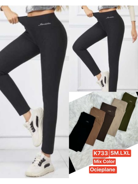 Legginsy damskie , Size S-XL, paczka 12szt, ,mix kolor