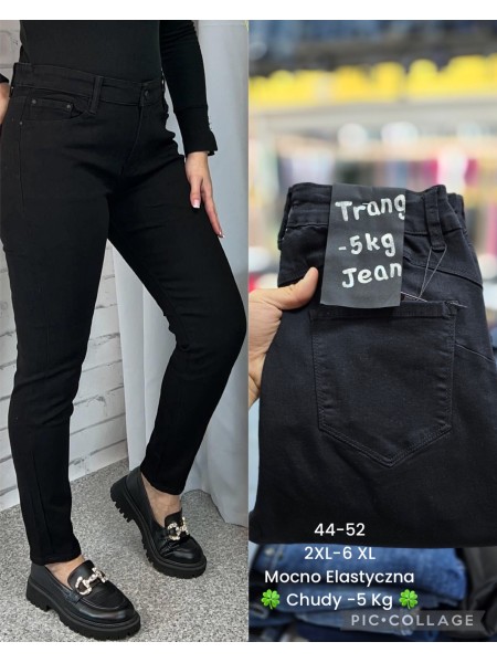 Spodnie Jeansy damskie , BigSize 44-52 paczka 10szt,