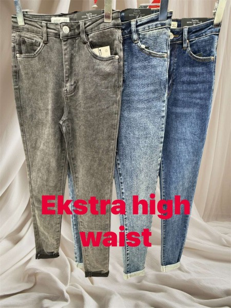 Spodnie Jeansy damskie , Size xs-xl, paczka 10szt,