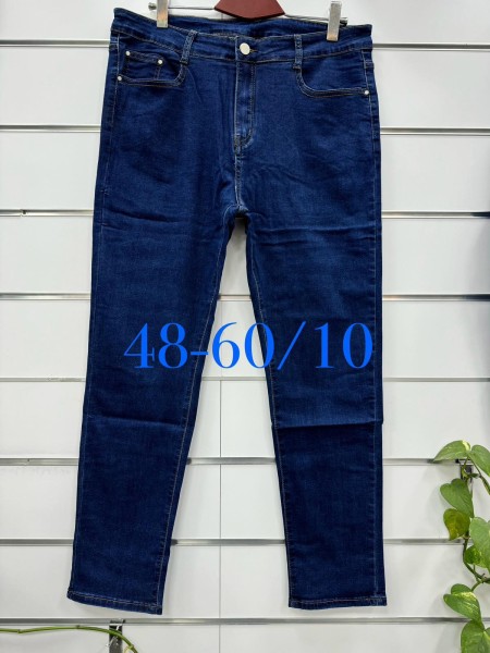 Spodnie Jeansy damskie , Size 48-60, paczka 10szt,