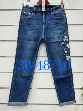 Spodnie Jeansy damskie , Size 38-48, paczka 10szt,