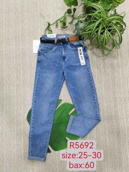 Spodnie Jeansy  damskie    , Size 25-30.paczka 12szt,