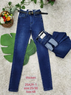 Spodnie Jeansy  damskie    , Size 25-30.paczka 12szt,